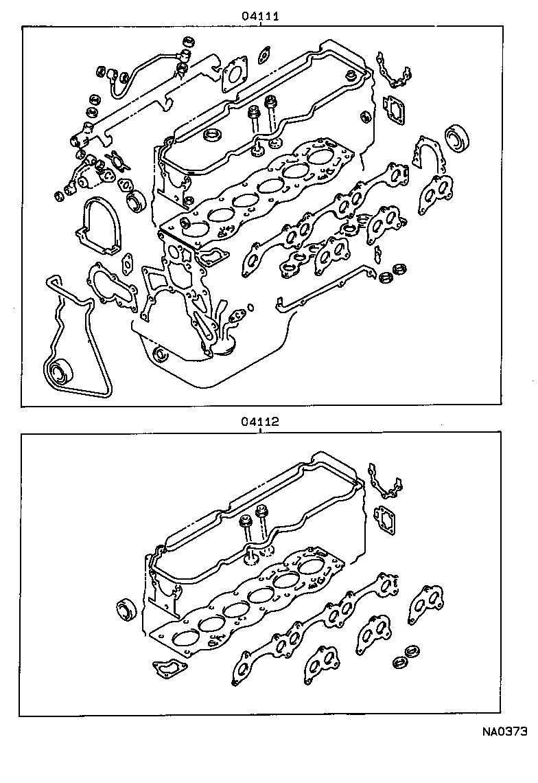  SOARER |  ENGINE OVERHAUL GASKET KIT