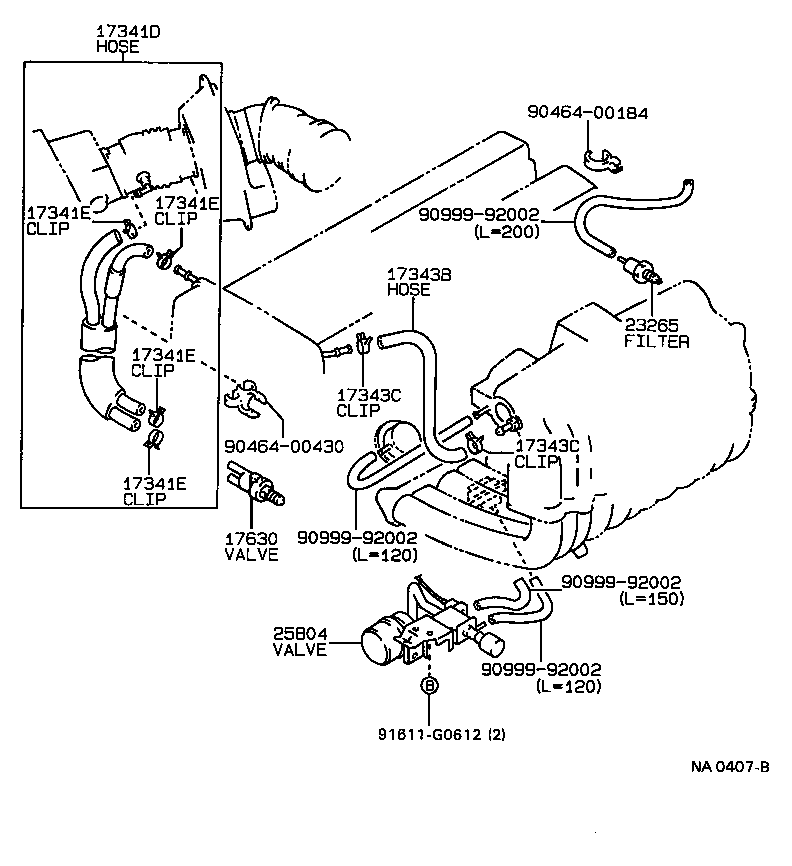  SOARER |  VACUUM PIPING