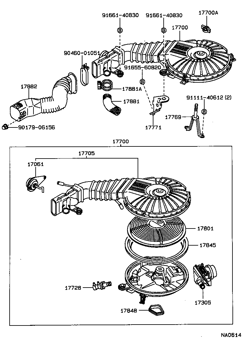  CARINA FF |  AIR CLEANER