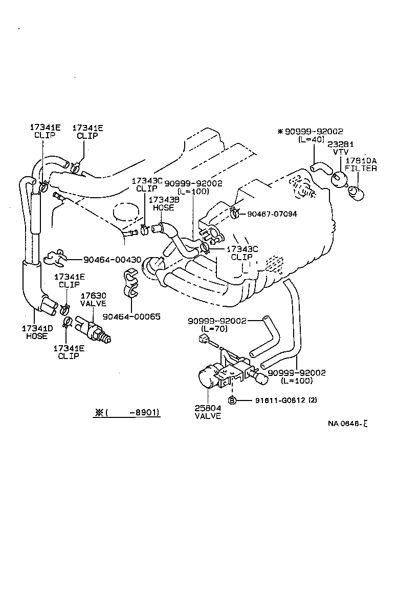  SOARER |  VACUUM PIPING