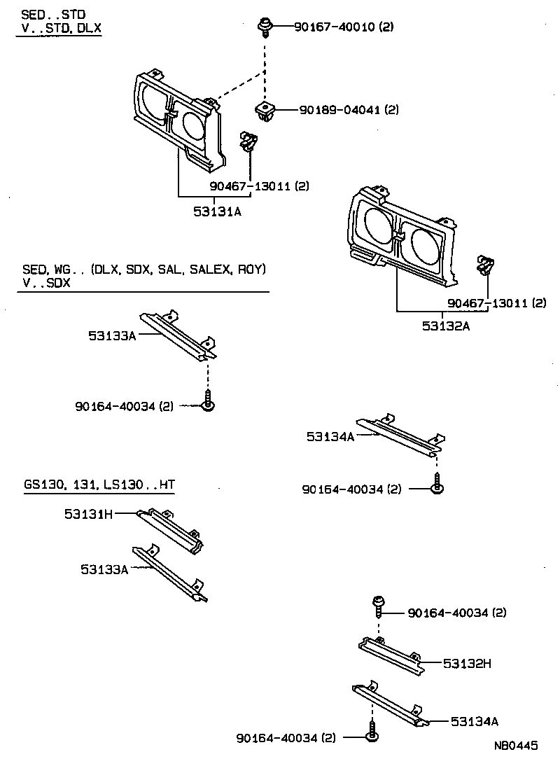  CROWN |  RADIATOR GRILLE