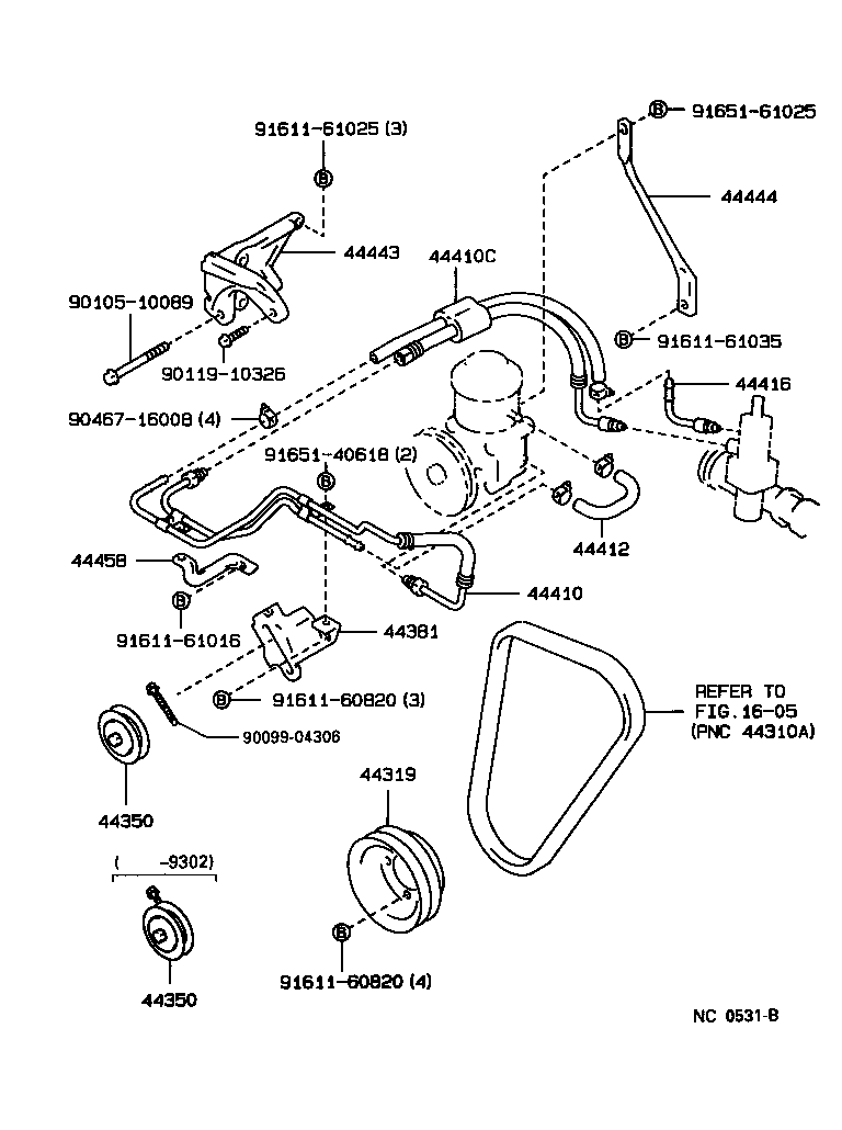  MARK 2 |  POWER STEERING TUBE