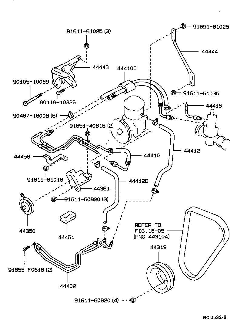  MARK 2 |  POWER STEERING TUBE