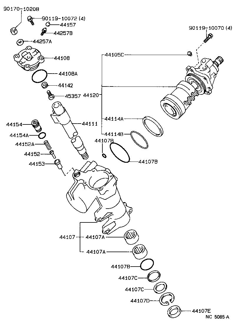 CROWN |  FRONT STEERING GEAR LINK