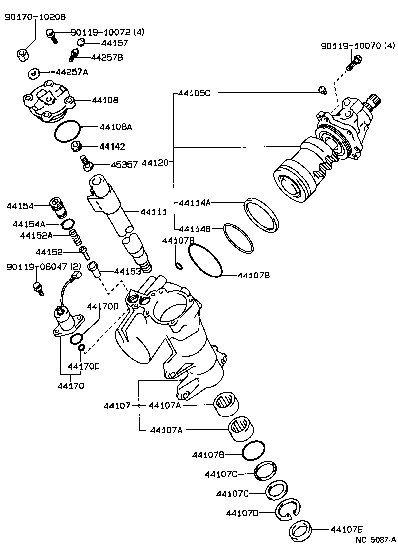  CROWN |  FRONT STEERING GEAR LINK