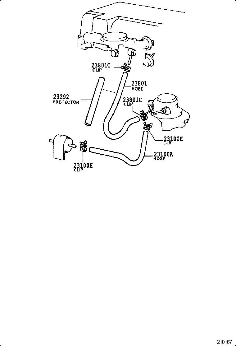  TOWN MASTERACE V WG |  FUEL PIPE CLAMP