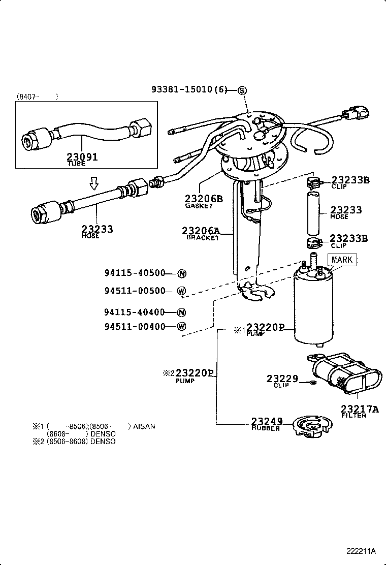  SPRINTER TRUENO |  FUEL INJECTION SYSTEM