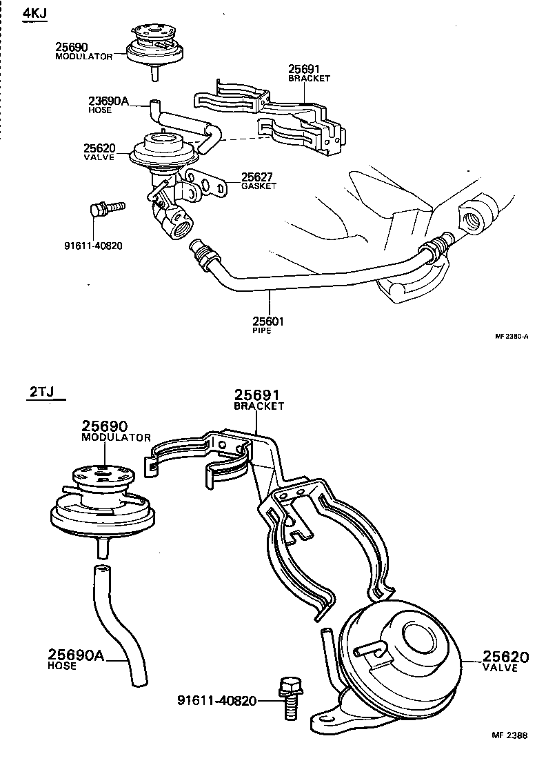  TOWN MASTERACE V WG |  EXHAUST GAS RECIRCULATION SYSTEM