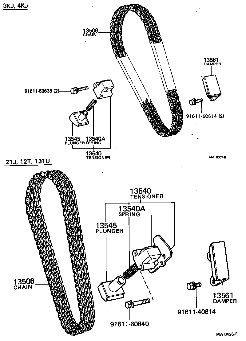  TOWN MASTERACE V WG |  TIMING CHAIN