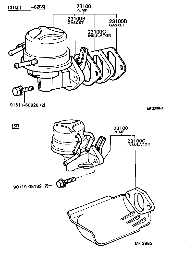  CRESTA |  FUEL PUMP PIPE