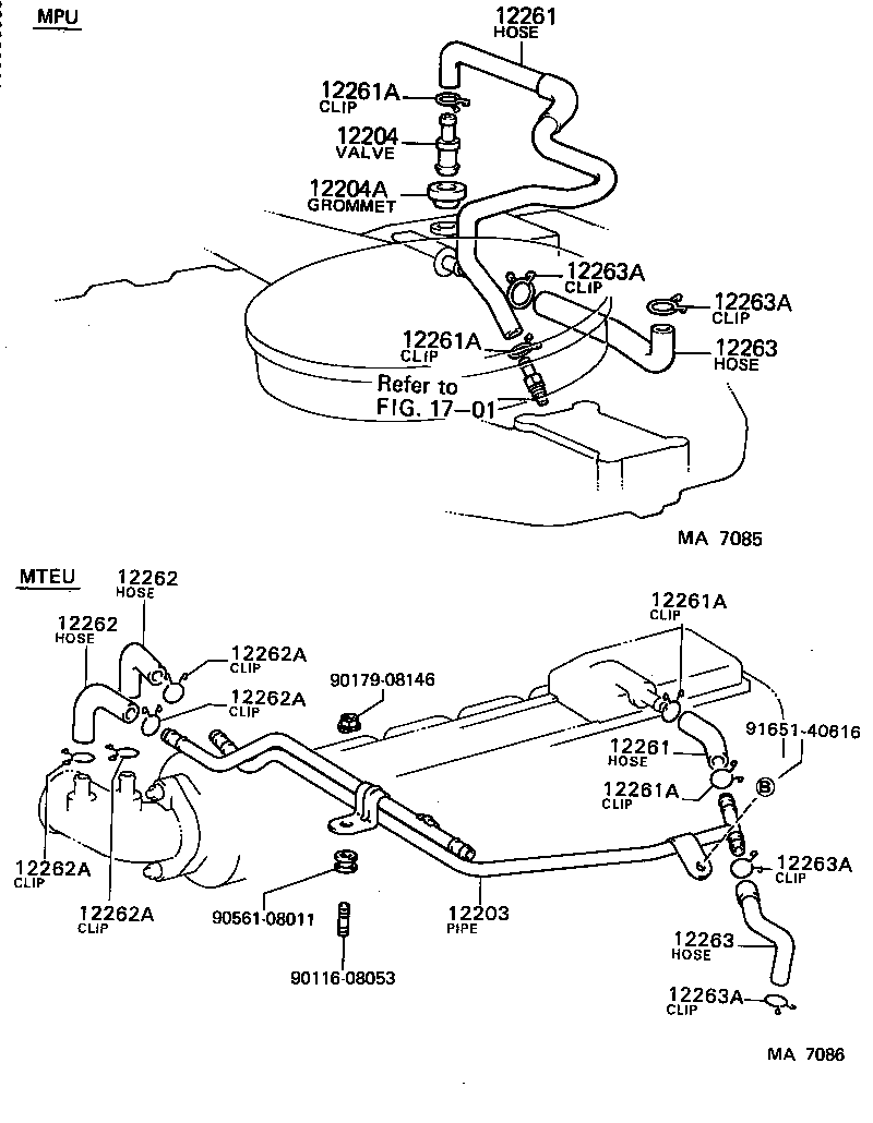  CROWN |  VENTILATION HOSE