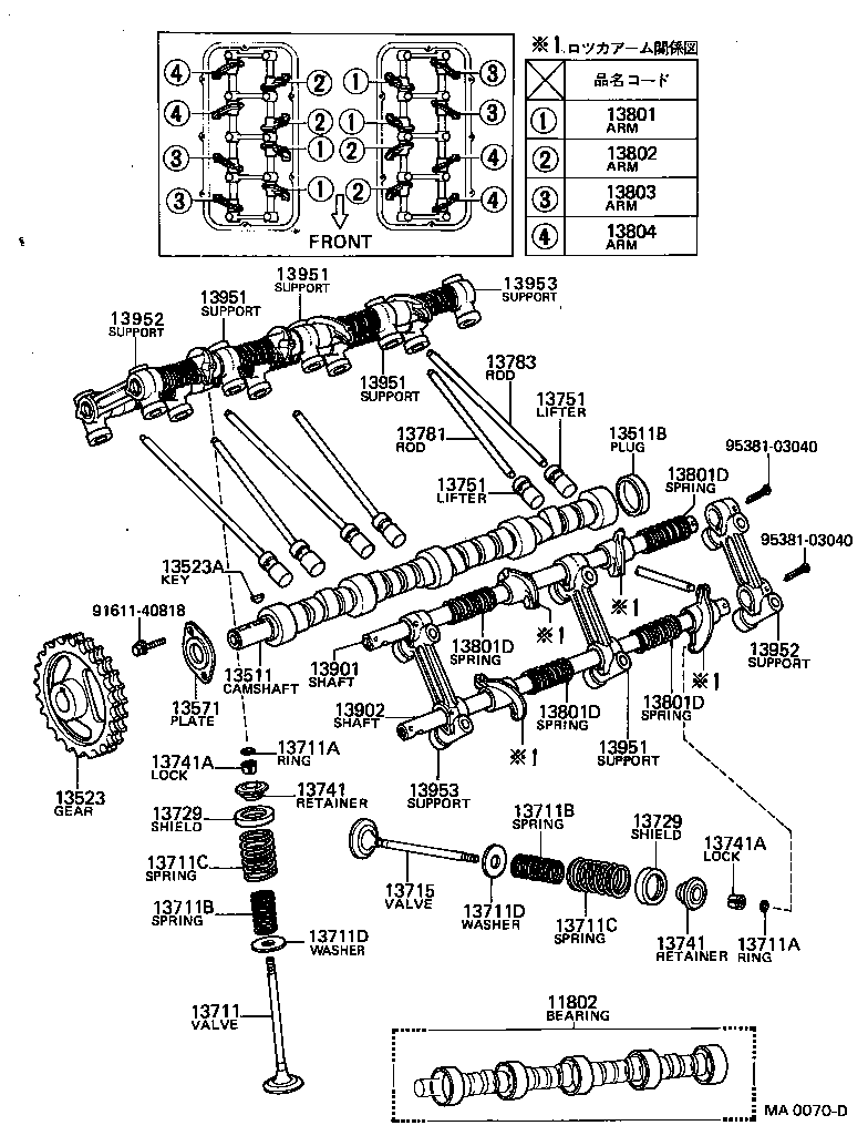  CENTURY |  CAMSHAFT VALVE