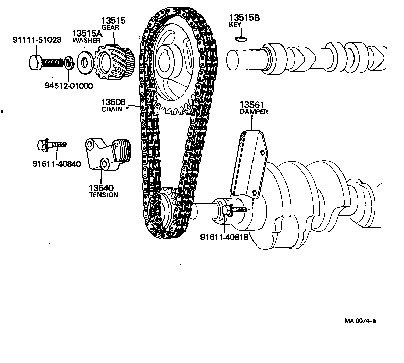  CENTURY |  TIMING CHAIN