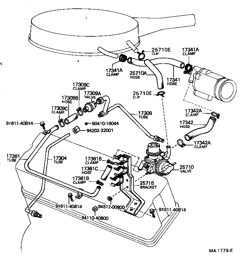  CENTURY |  MANIFOLD AIR INJECTION SYSTEM