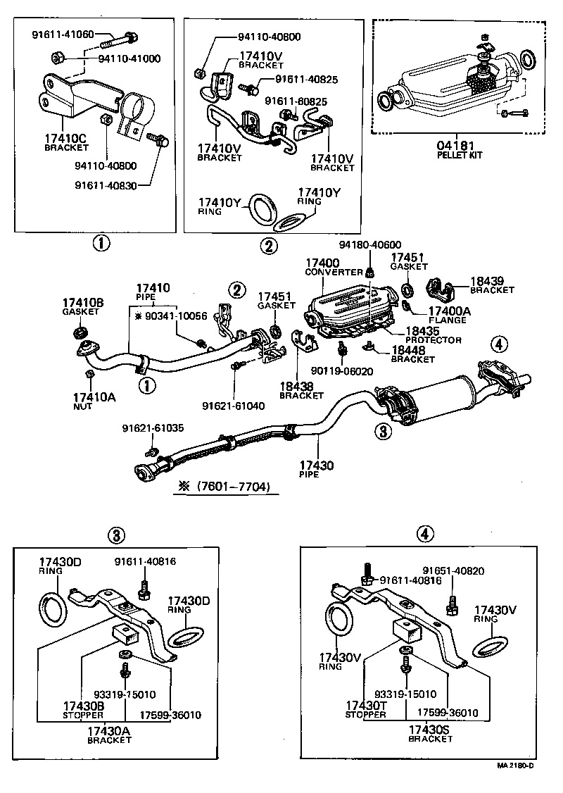  PUBLICA |  EXHAUST PIPE