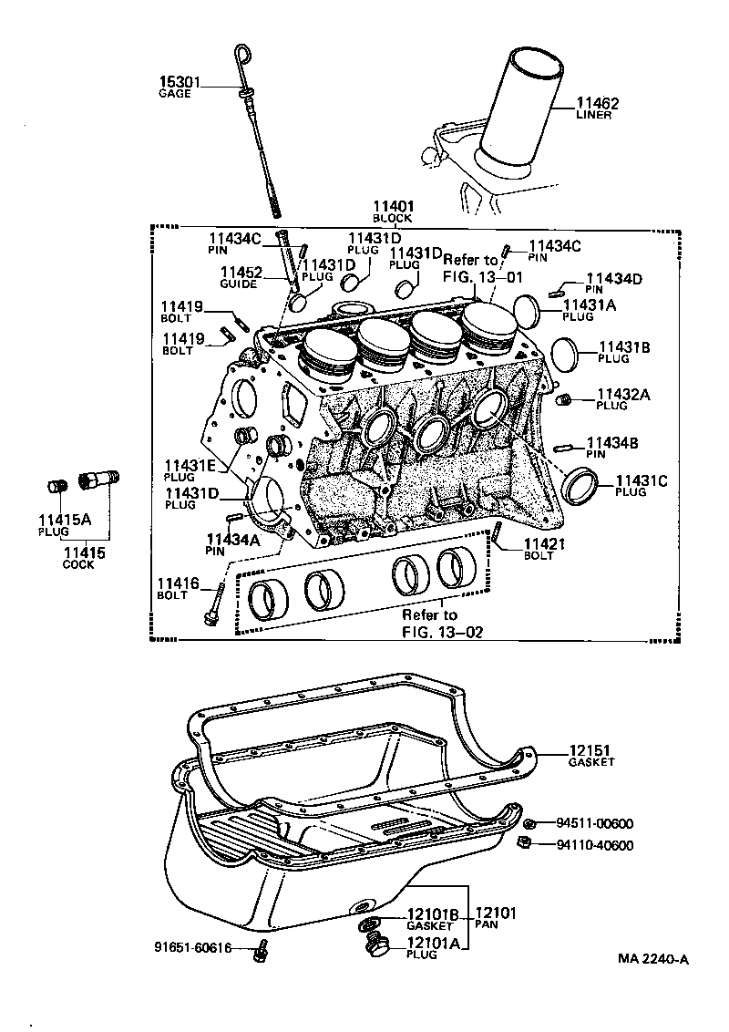  PUBLICA |  CYLINDER BLOCK