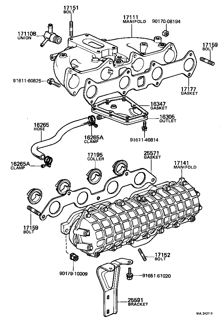  TOWN MASTERACE V WG |  MANIFOLD