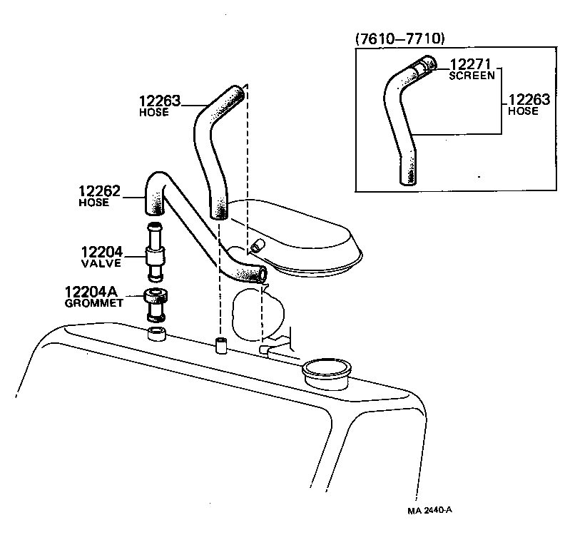  TOWN MASTERACE V WG |  VENTILATION HOSE