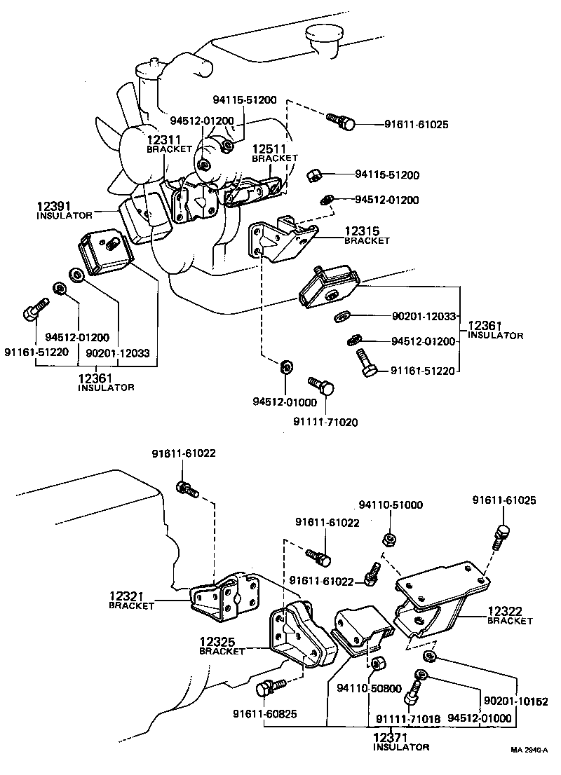  DYNA TOYOACE |  MOUNTING