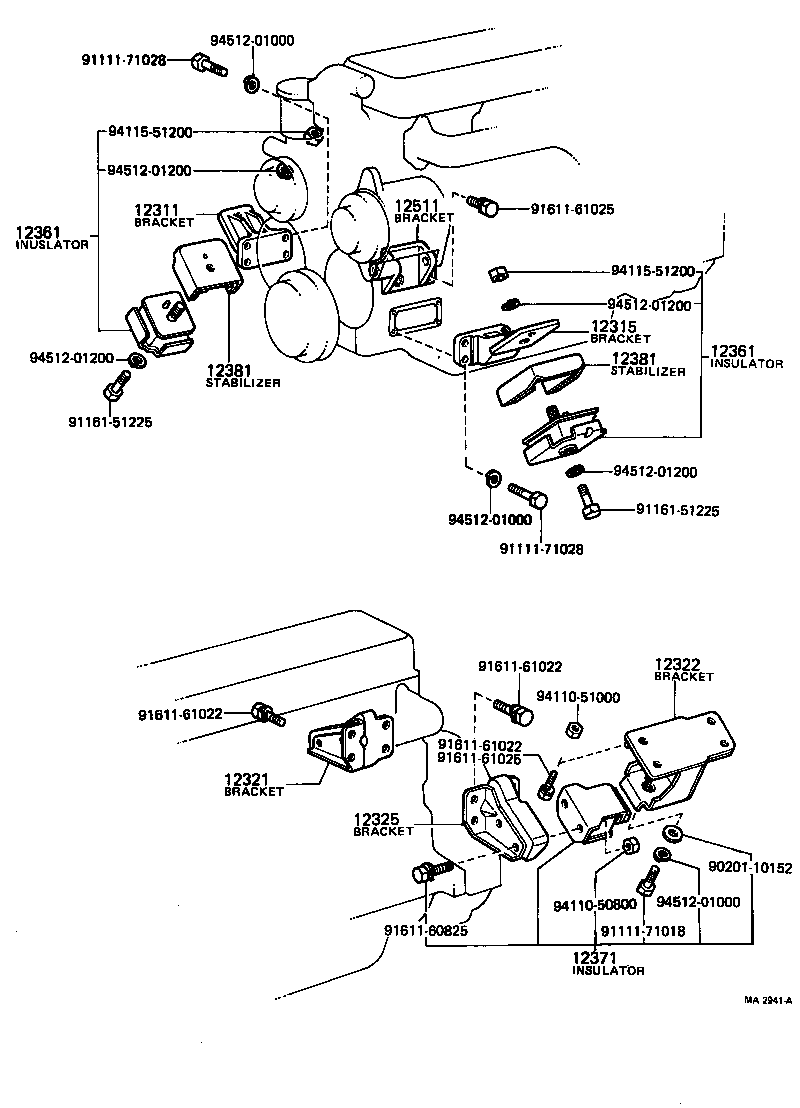  DYNA TOYOACE |  MOUNTING