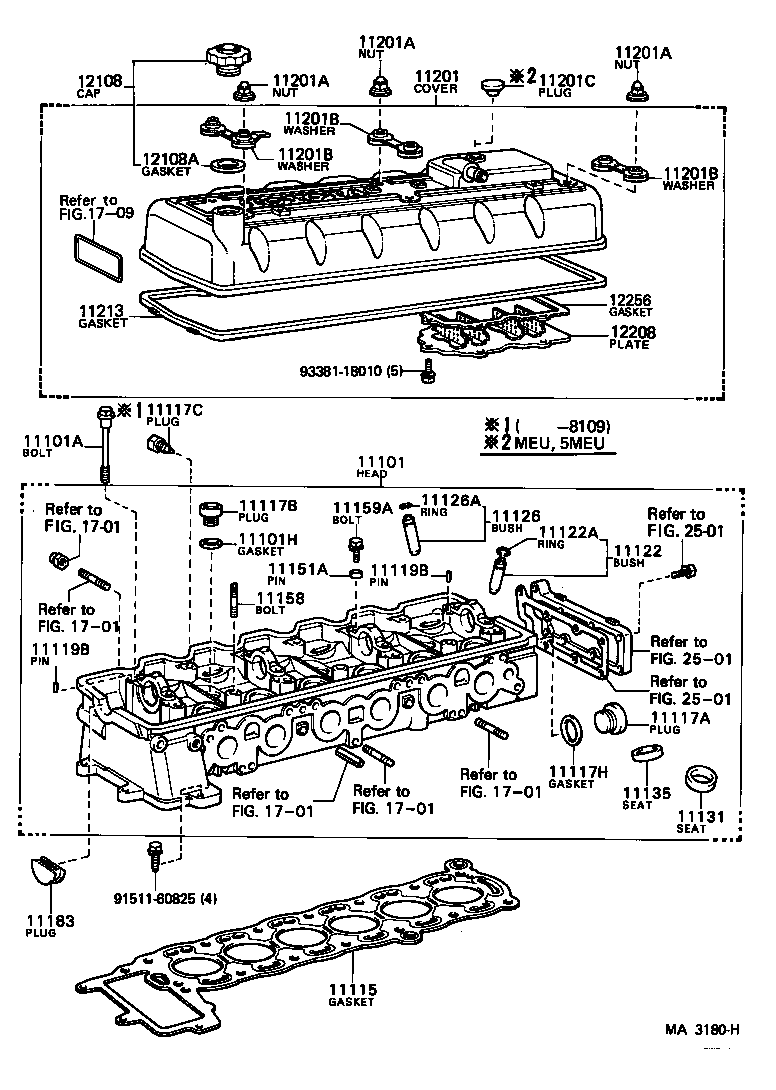  CROWN |  CYLINDER HEAD