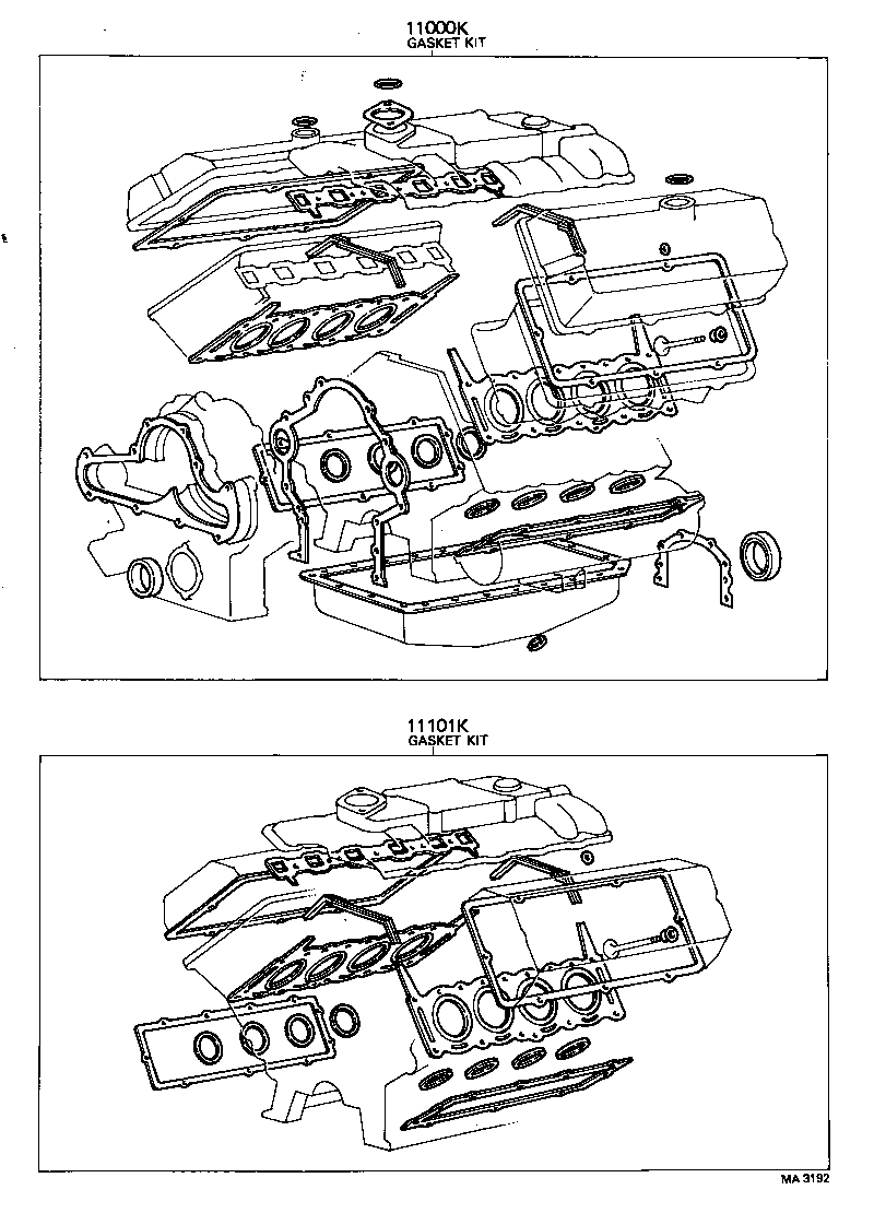  CENTURY |  ENGINE OVERHAUL GASKET KIT