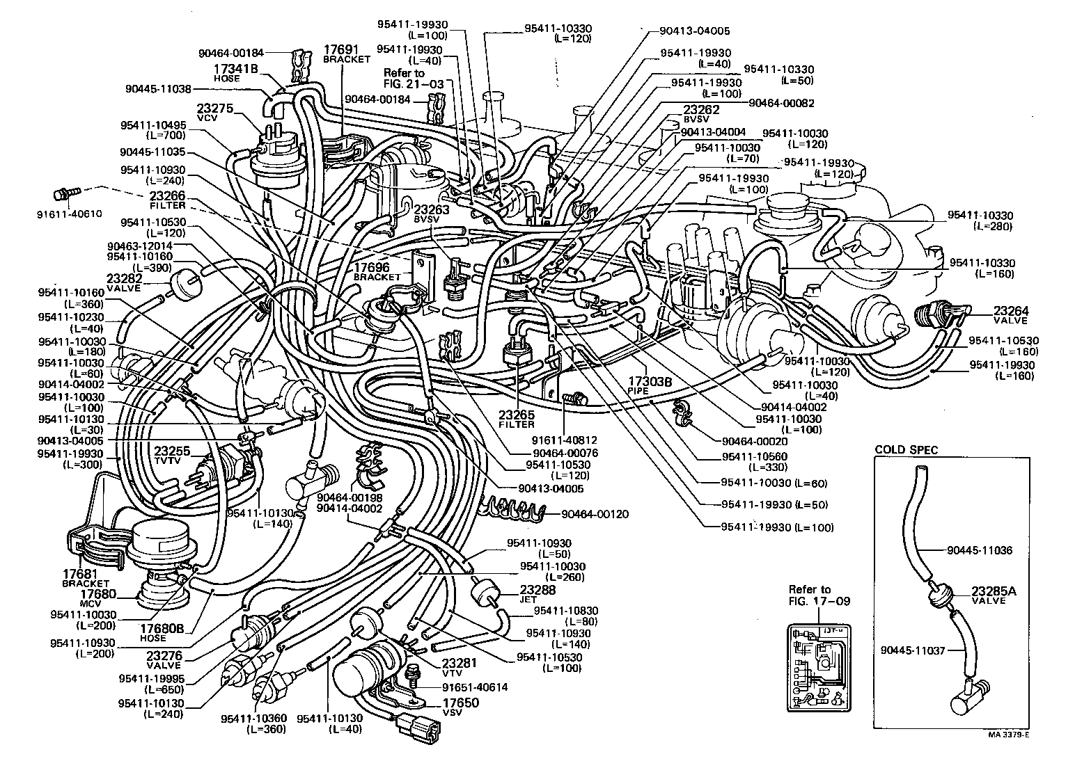  TOWN MASTERACE V WG |  VACUUM PIPING