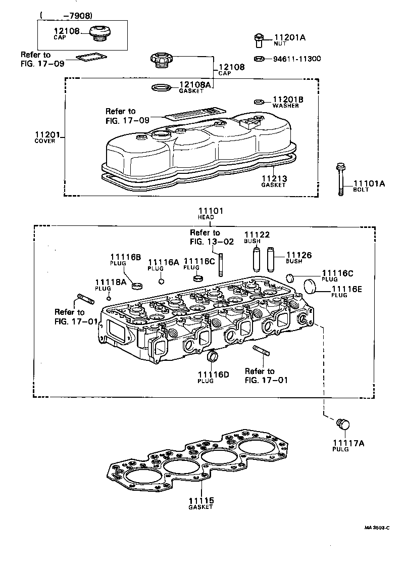  COASTER |  CYLINDER HEAD