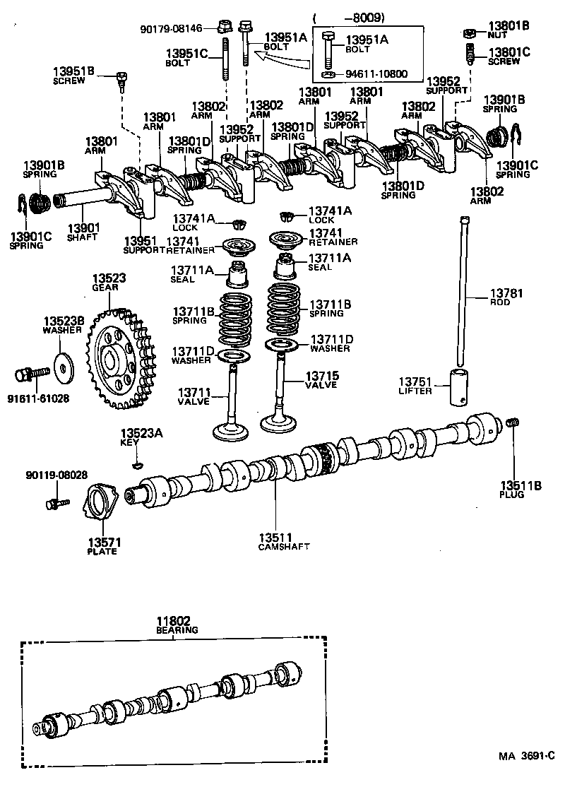  STOUT |  CAMSHAFT VALVE