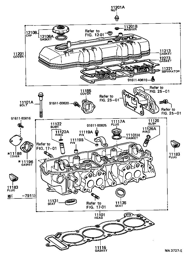  COASTER |  CYLINDER HEAD
