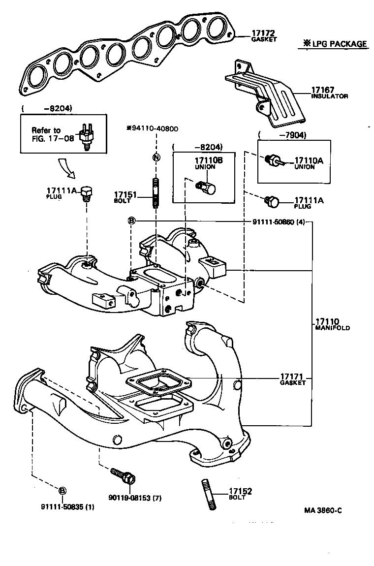  DYNA TOYOACE |  MANIFOLD