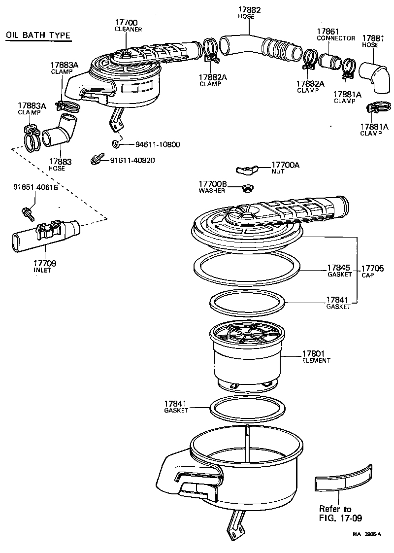  LAND CRUISER VAN |  AIR CLEANER