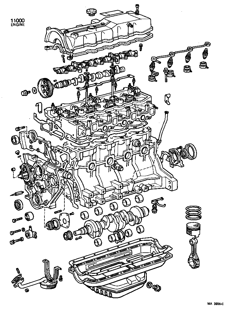  HIACE QUICK DELIVERY |  PARTIAL ENGINE ASSEMBLY