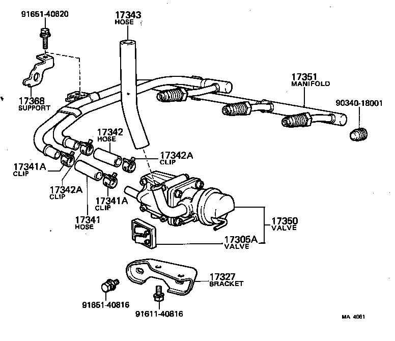  SPRINTER |  MANIFOLD AIR INJECTION SYSTEM