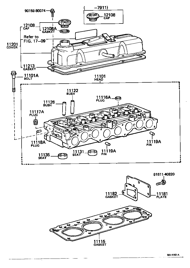  CROWN |  CYLINDER HEAD