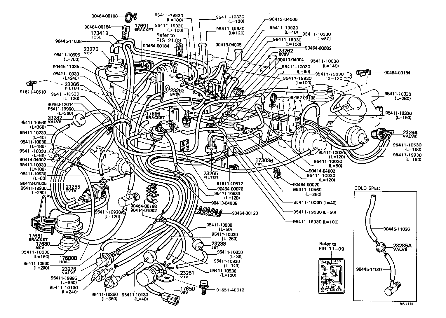  TOWN MASTERACE V WG |  VACUUM PIPING