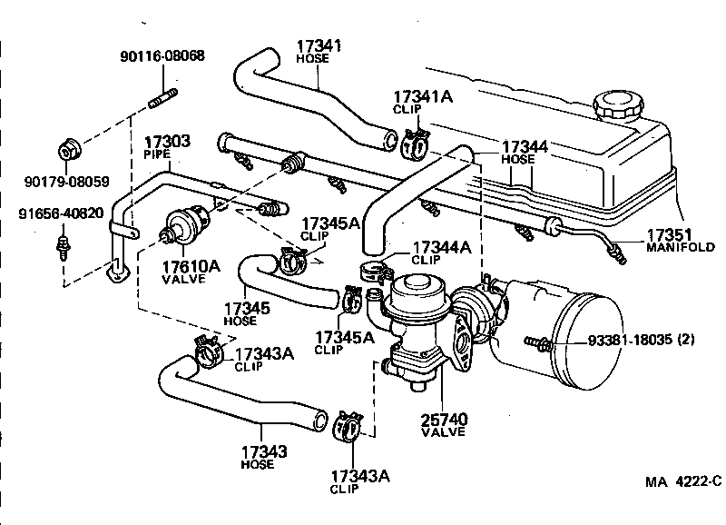  CROWN |  MANIFOLD AIR INJECTION SYSTEM