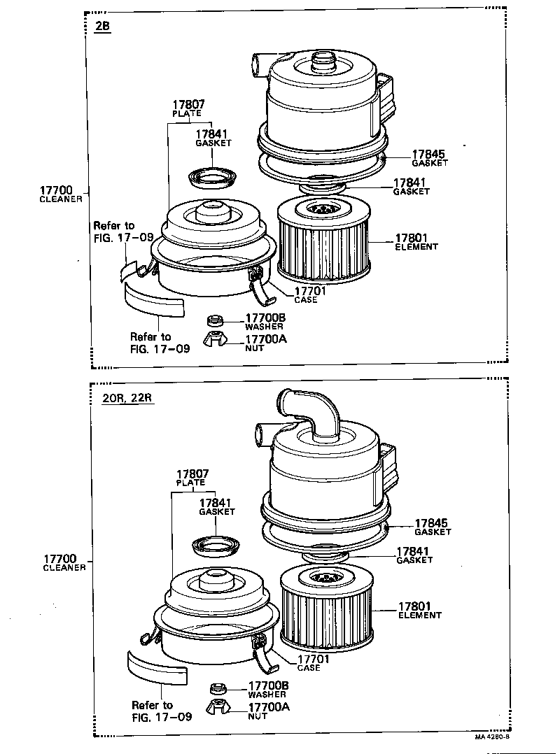  COASTER |  AIR CLEANER
