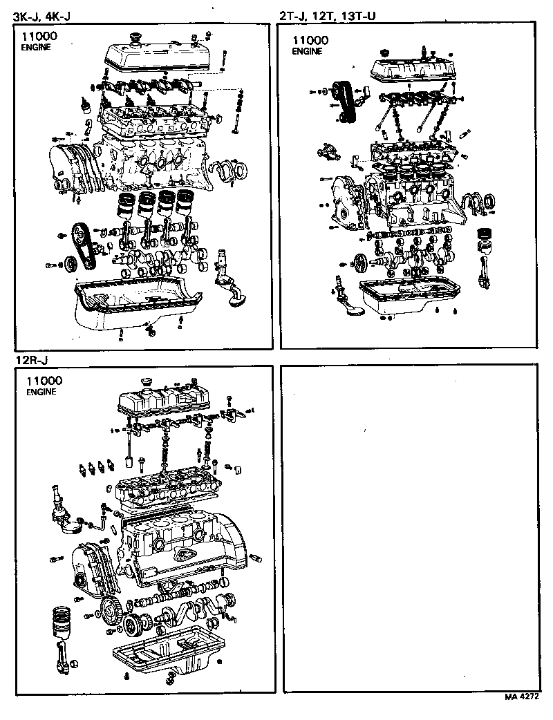  TOWN MASTERACE V WG |  PARTIAL ENGINE ASSEMBLY