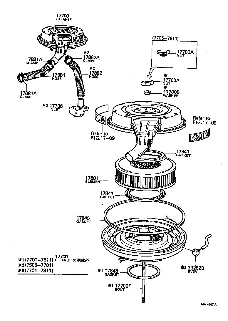  CENTURY |  AIR CLEANER