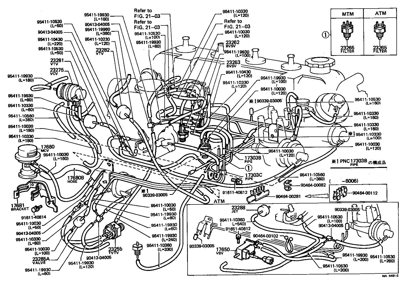  CRESTA |  VACUUM PIPING