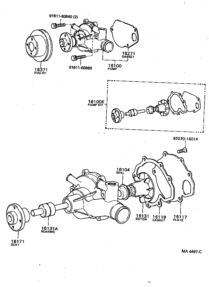  DYNA |  WATER PUMP