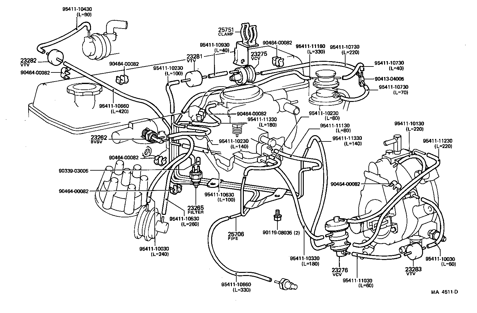  CROWN |  VACUUM PIPING