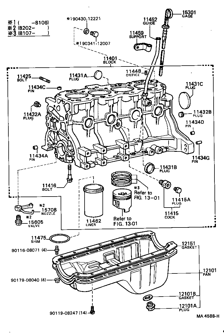 BLIZZARD |  CYLINDER BLOCK