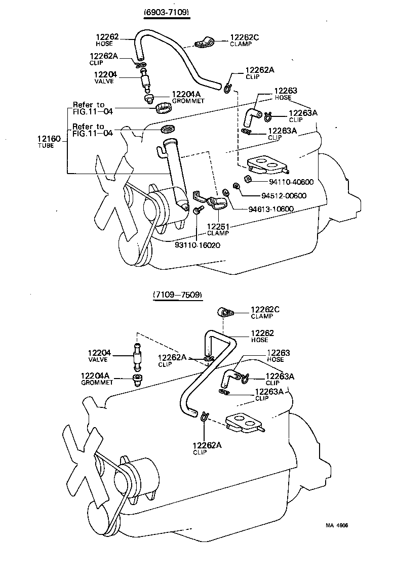  LAND CRUISER VAN |  VENTILATION HOSE