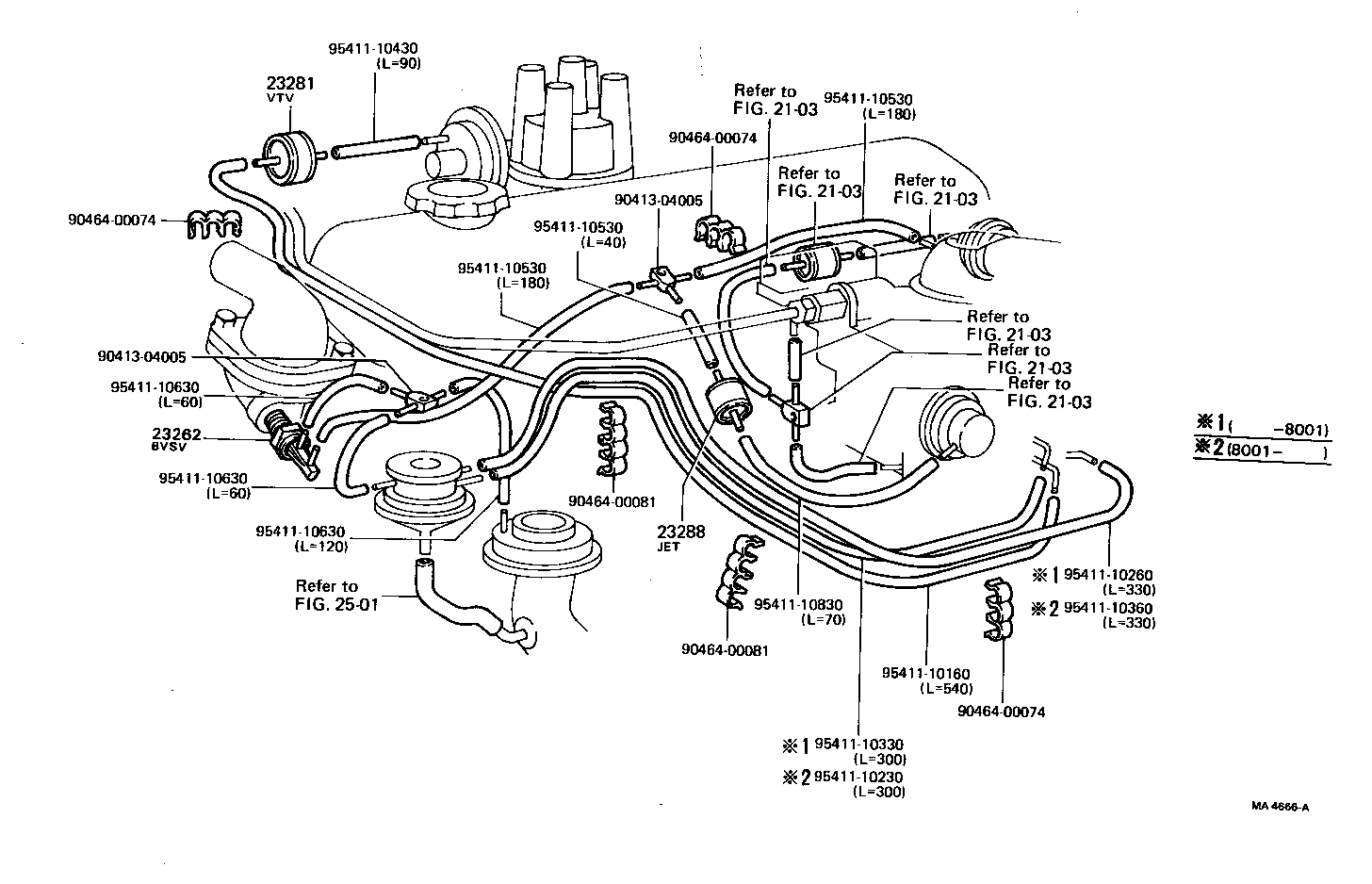  TOWN MASTERACE V WG |  VACUUM PIPING