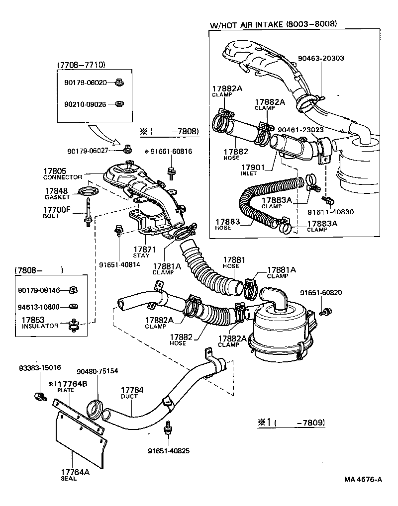  COASTER |  AIR CLEANER