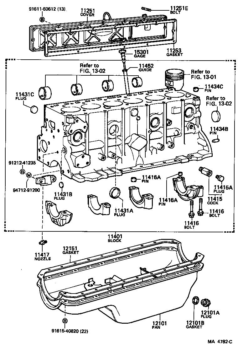  LAND CRUISER VAN |  CYLINDER BLOCK