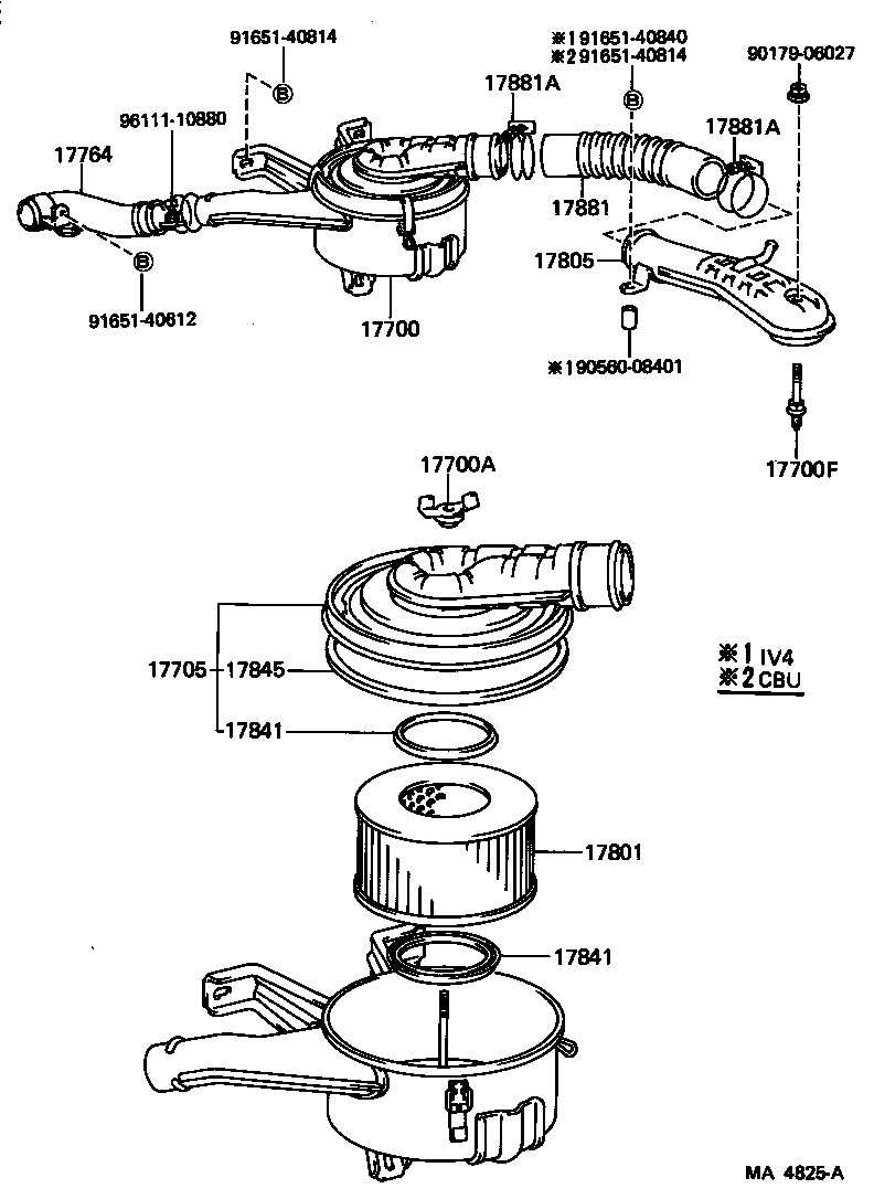  LAND CRUISER VAN |  AIR CLEANER