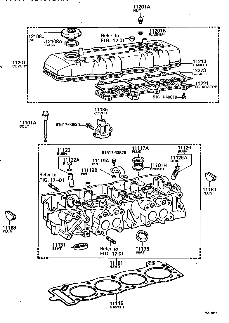  CHASER |  CYLINDER HEAD